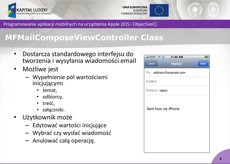 wartościami inicjującymi temat, odbiorcy, treść, załączniki.