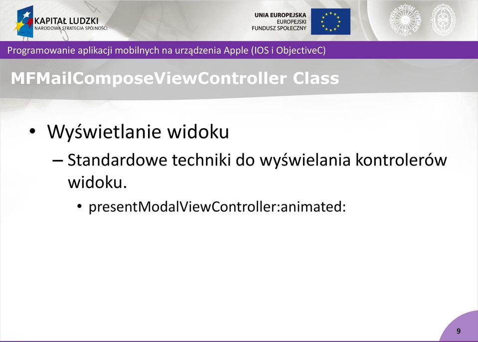 techniki do wyświelania kontrolerów