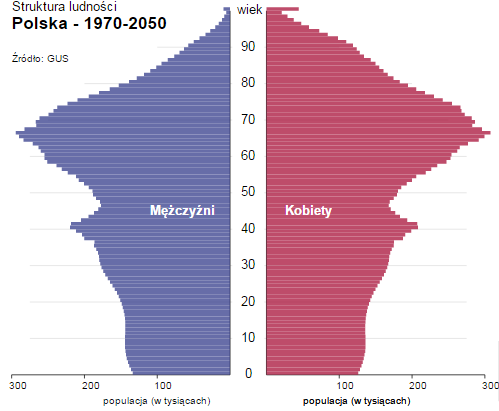 Struktura demograficzna społeczeństwa Rok