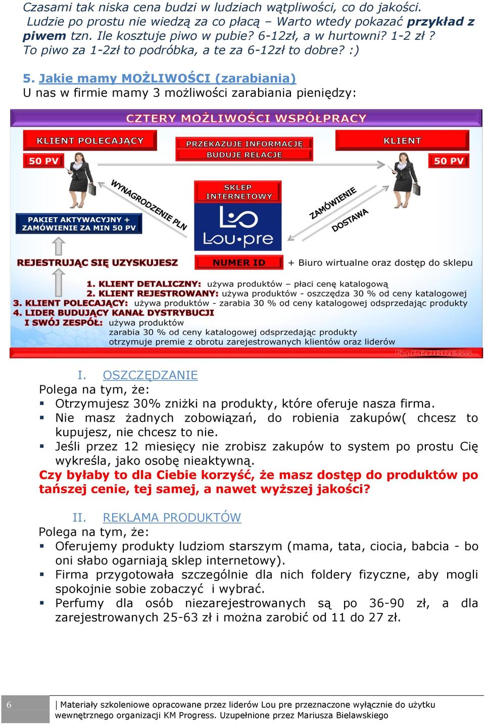 OSZCZĘDZANIE Polega na tym, że: Otrzymujesz 30% zniżki na produkty, które oferuje nasza firma. Nie masz żadnych zobowiązań, do robienia zakupów( chcesz to kupujesz, nie chcesz to nie.