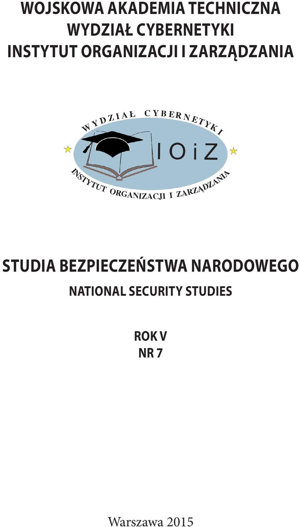 ZARZĄDZANIA Studia bezpieczeństwa