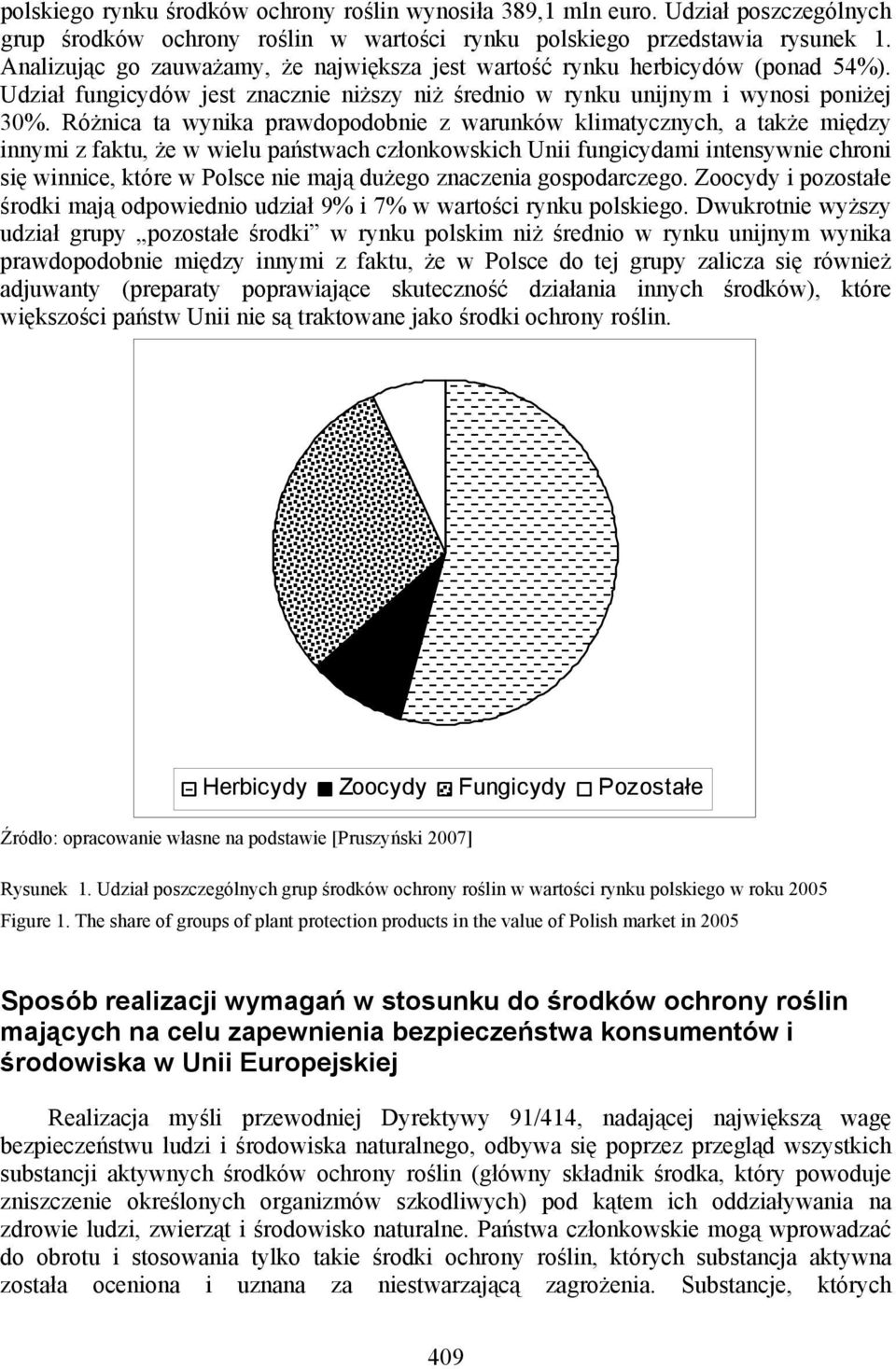 Różnica ta wynika prawdopodobnie z warunków klimatycznych, a także między innymi z faktu, że w wielu państwach członkowskich Unii fungicydami intensywnie chroni się winnice, które w Polsce nie mają