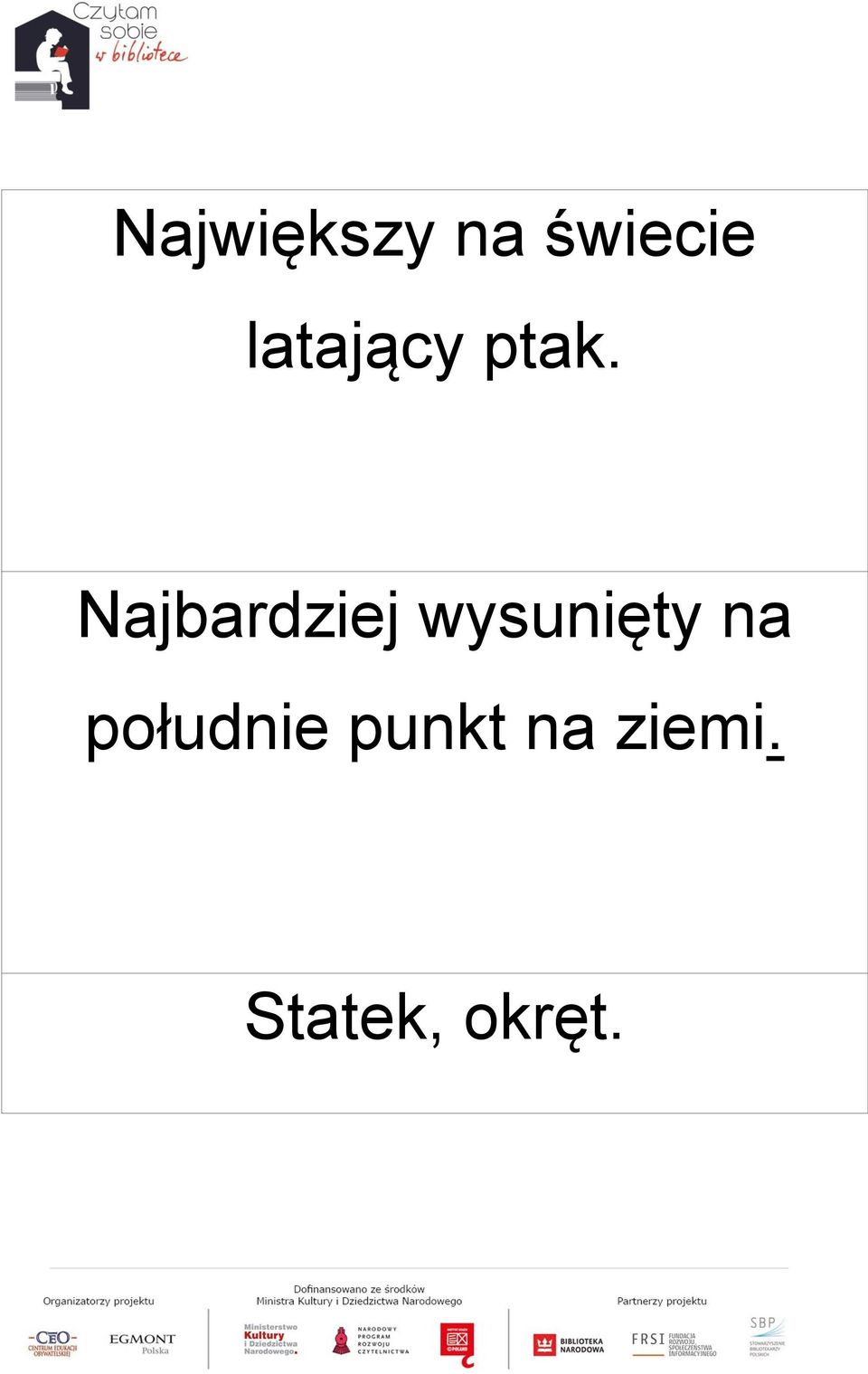 Najbardziej wysunięty na