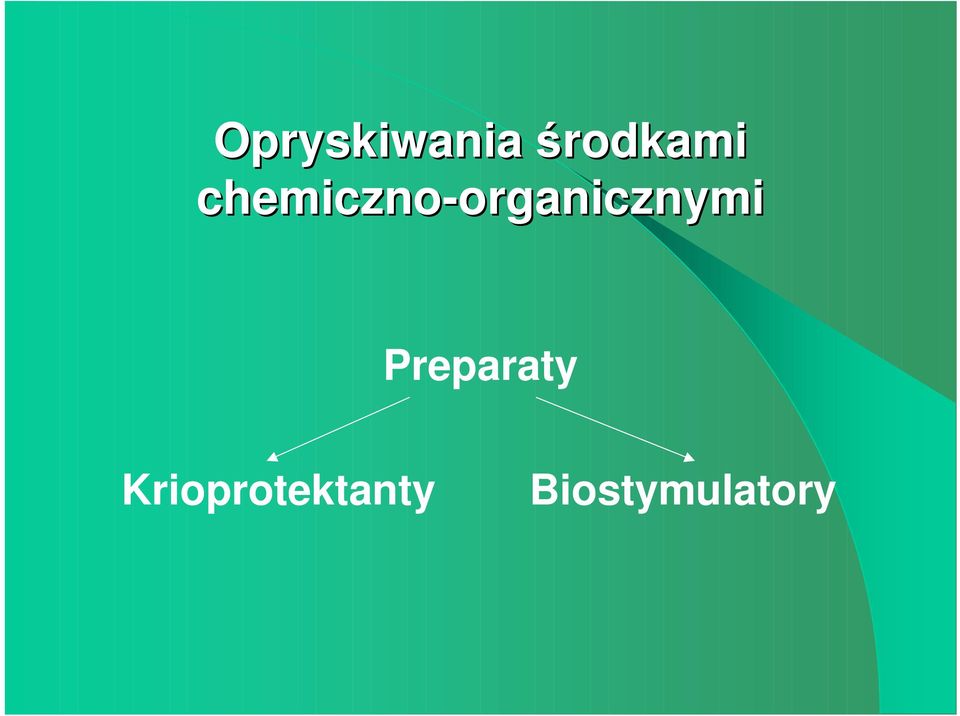 organicznymi Preparaty