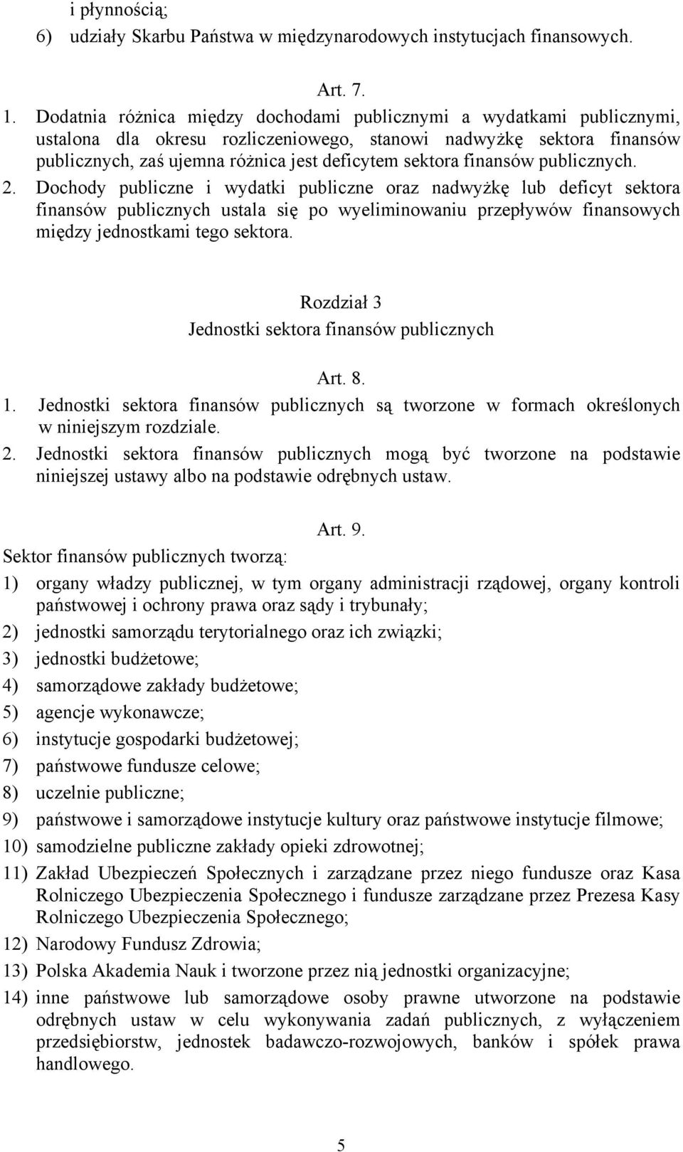 finansów publicznych. 2.