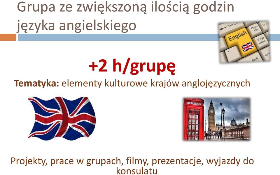 kulturowe krajów anglojęzycznych Projekty,