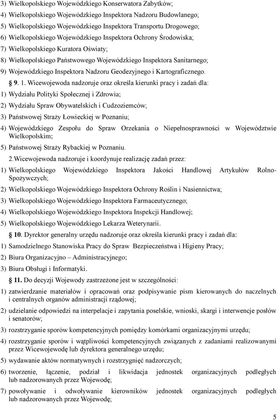 Nadzoru Geodezyjnego i Kartograficznego. 9. 1.