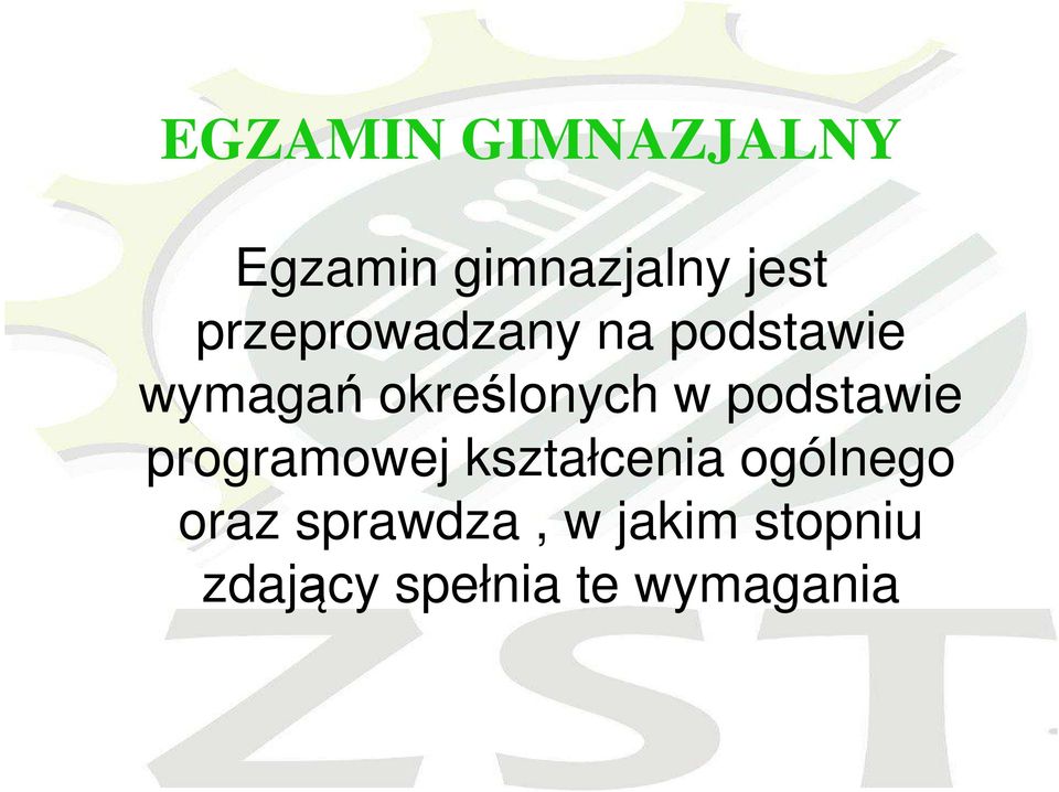 podstawie programowej kształcenia ogólnego oraz