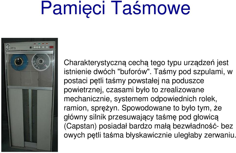 mechanicznie, systemem odpowiednich rolek, ramion, sprężyn.