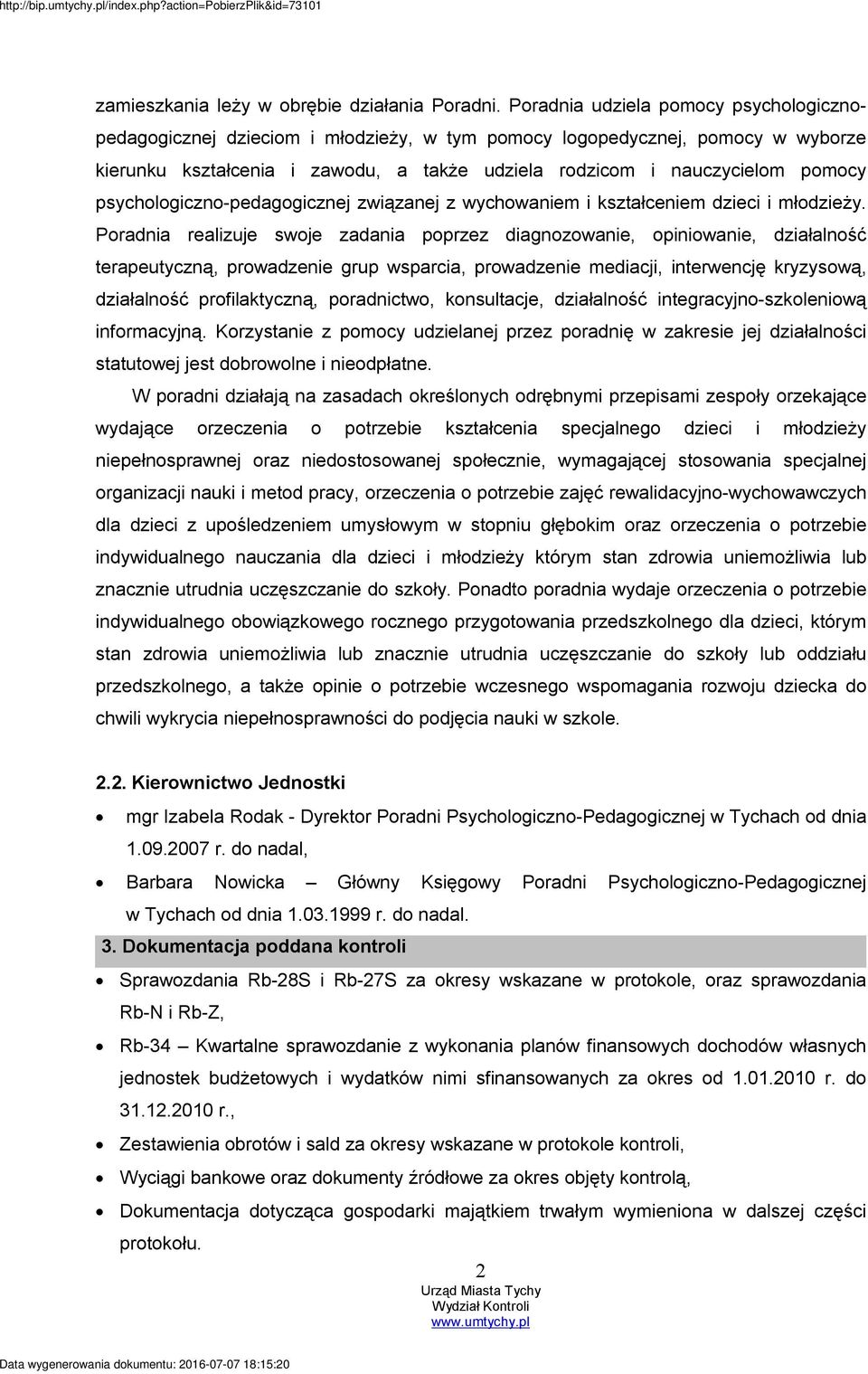 psychologiczno-pedagogicznej związanej z wychowaniem i kształceniem dzieci i młodzieży.