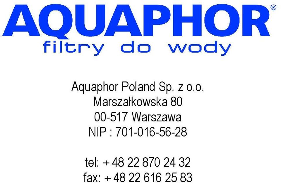 80 00-517 Warszawa NIP :