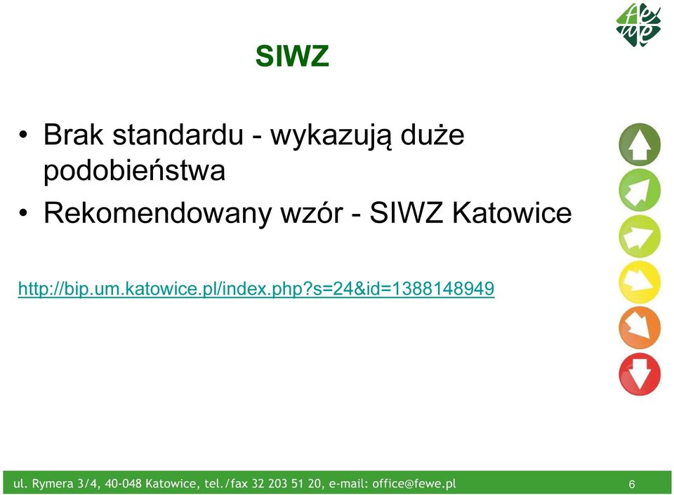 wzór - SIWZ Katowice http://bip.um.