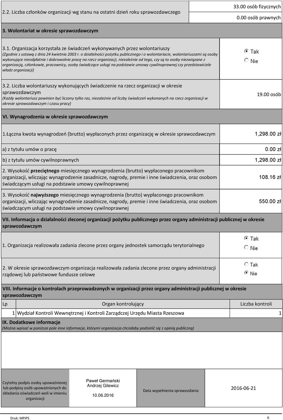 o działalności pożytku publicznego i o wolontariacie, wolontariuszami są osoby wykonujące nieodpłatnie i dobrowolnie pracę na rzecz organizacji, niezależnie od tego, czy są to osoby niezwiązane z