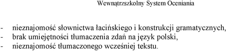 umiejętności tłumaczenia zdań na język