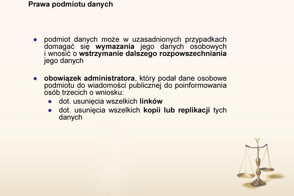 administratora, który podał dane osobowe podmiotu do wiadomości publicznej do poinformowania osób