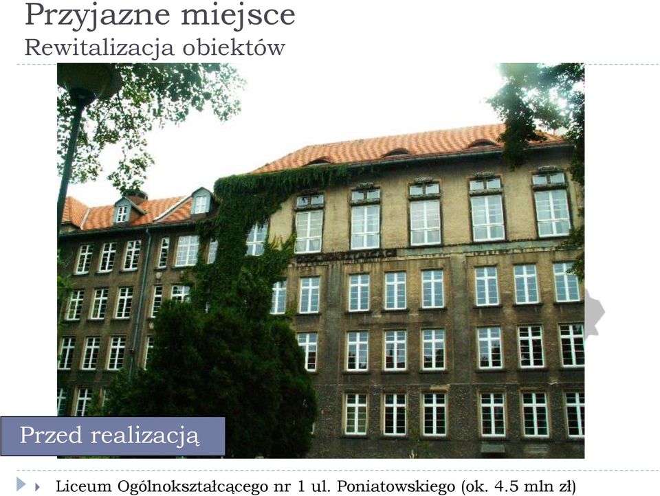 realizacją Liceum