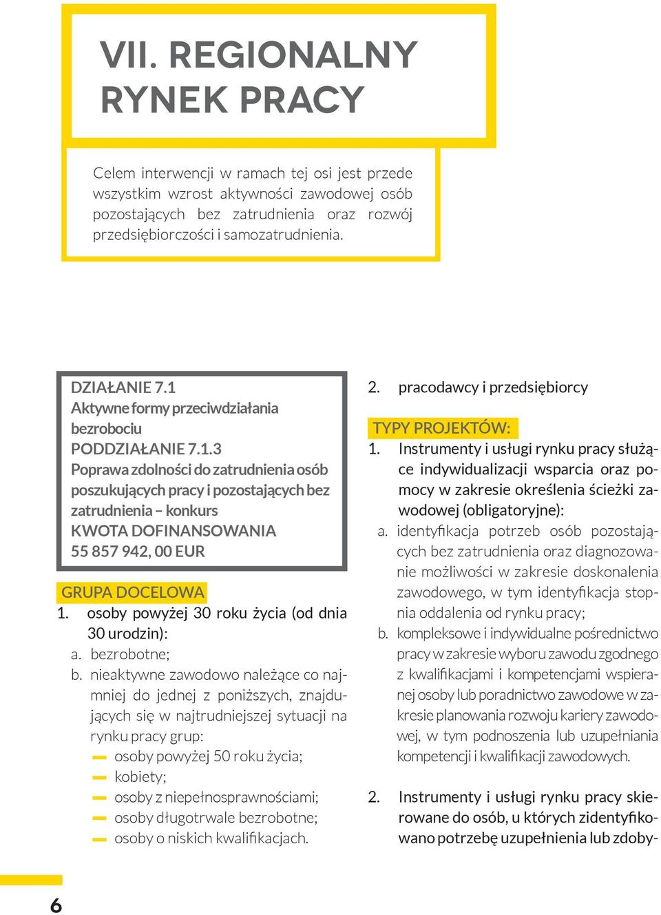 osoby powyżej 30 roku życia (od dnia 30 urodzin): a. bezrobotne; b.