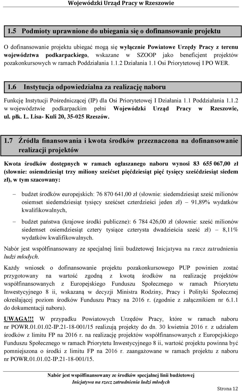 1 Poddziałania 1.