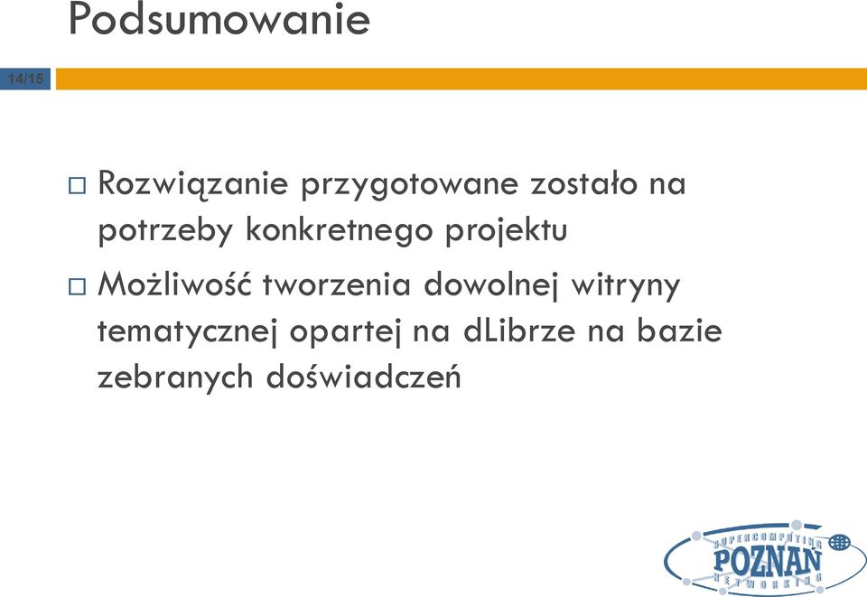 Możliwość tworzenia dowolnej witryny