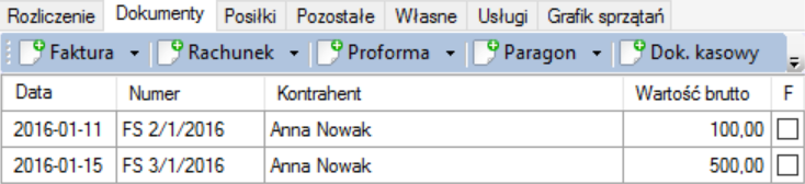 Komentarz. Rabat odliczany jest tylko od kwoty noclegu, a nie od posiłków czy dodatkowych towarów. Rabat do towarów można uwzględnić przy ich dodawaniu.