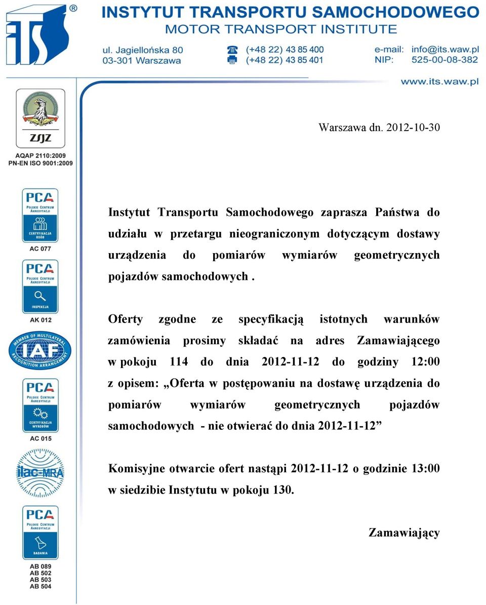 geometrycznych pojazdów samochodowych.