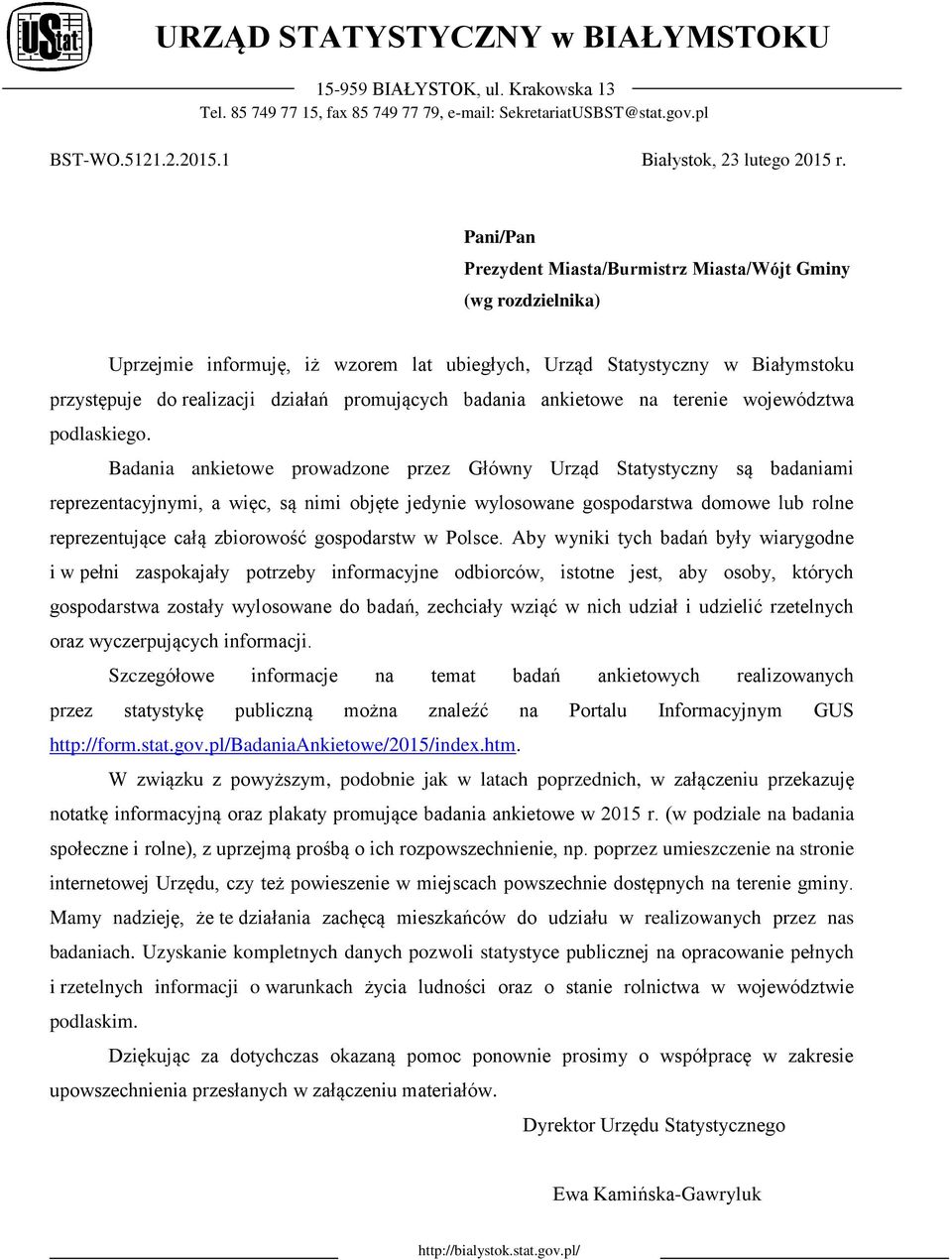 badania ankietowe na terenie województwa podlaskiego.