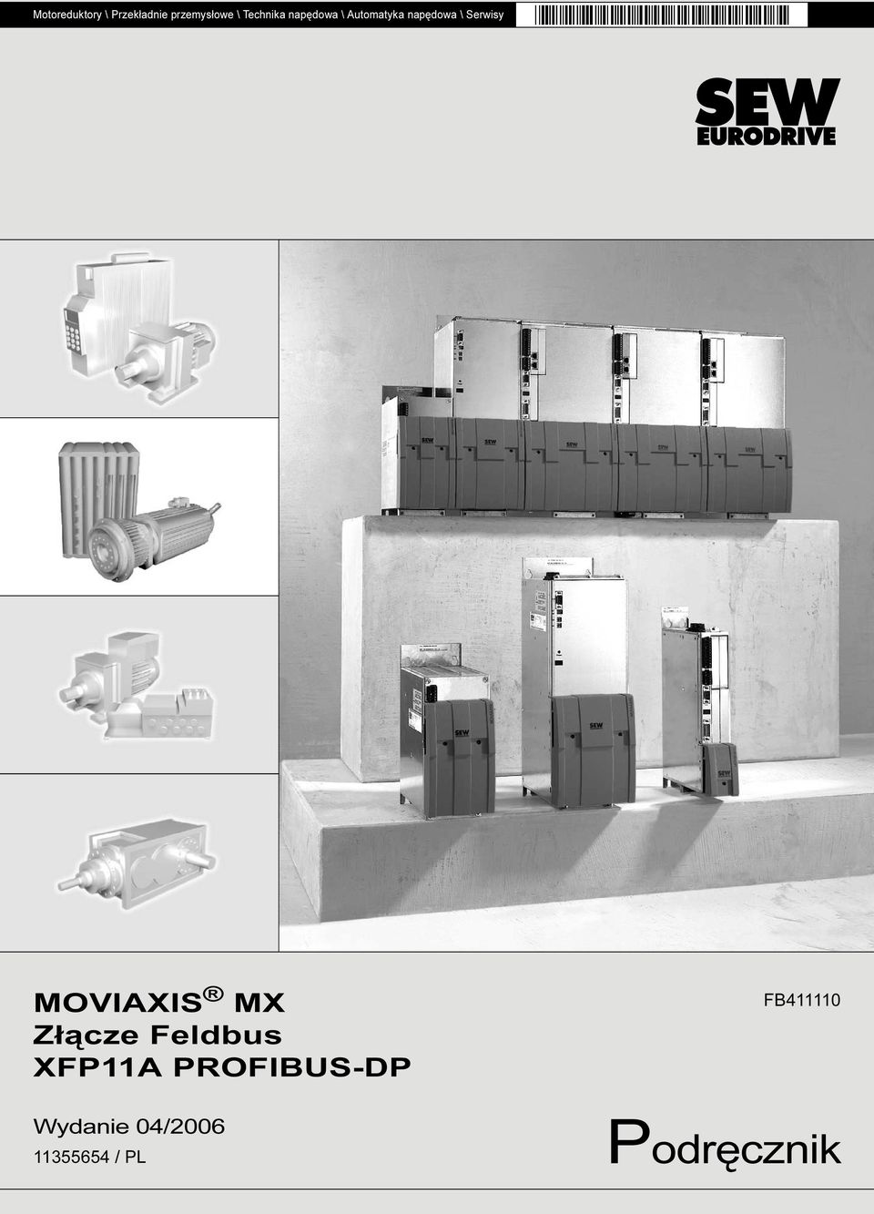 Serwisy MOVAXS MX Złącze Feldbus XFP11A