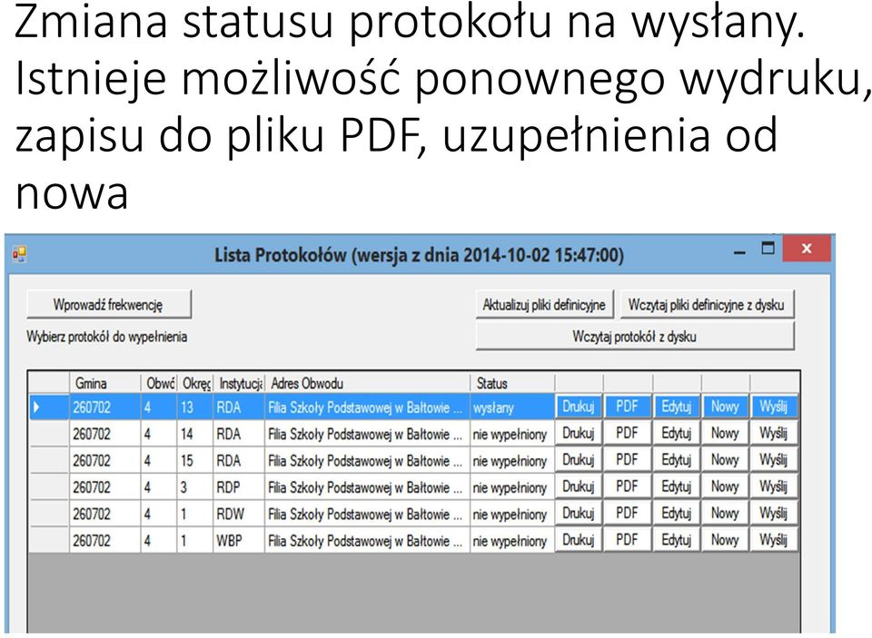 Istnieje możliwość ponownego