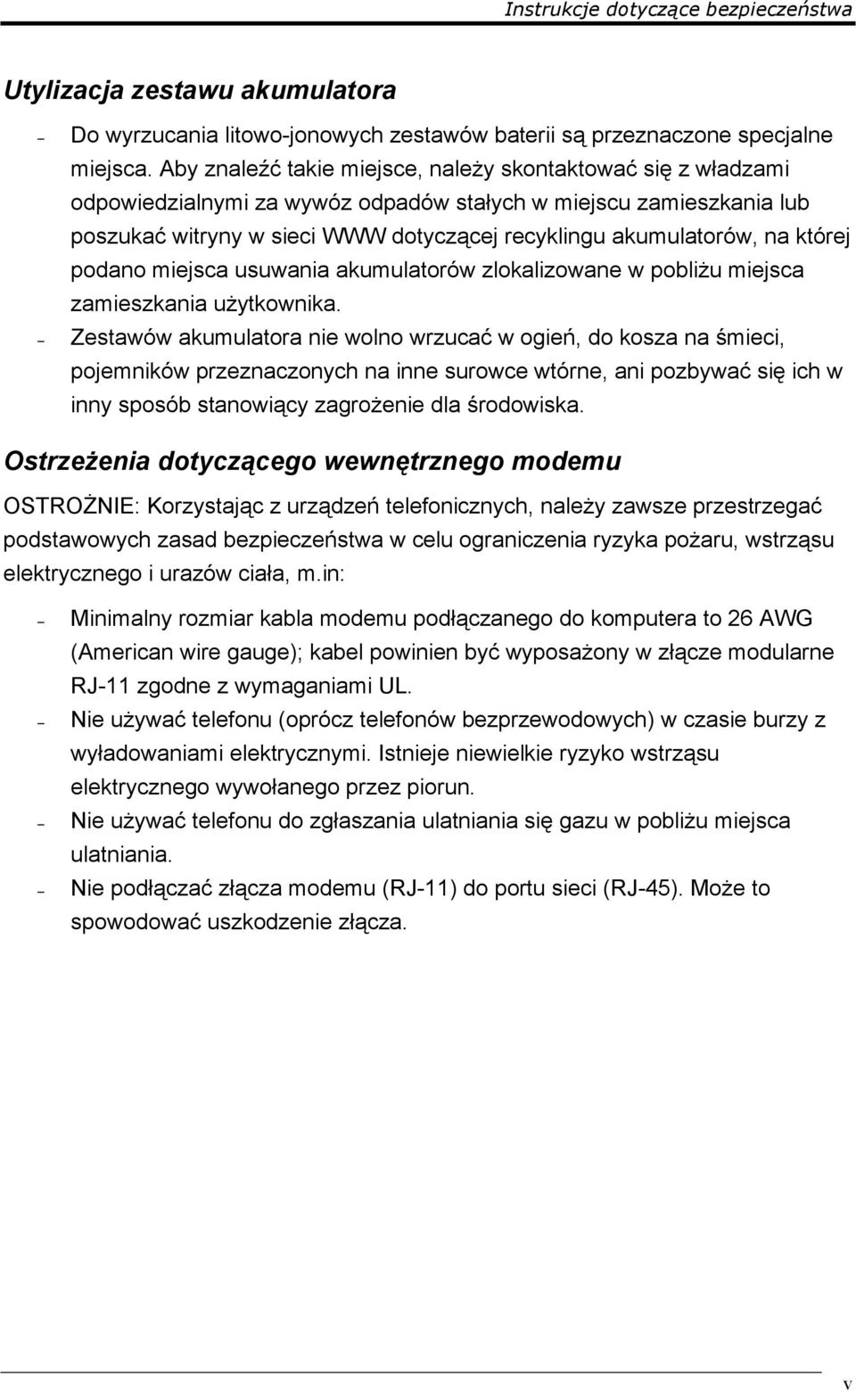 której podano miejsca usuwania akumulatorów zlokalizowane w pobliżu miejsca zamieszkania użytkownika.