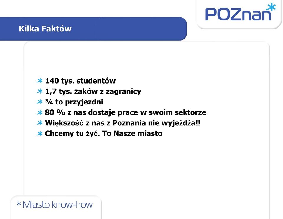 dostaje prace w swoim sektorze Większość z nas