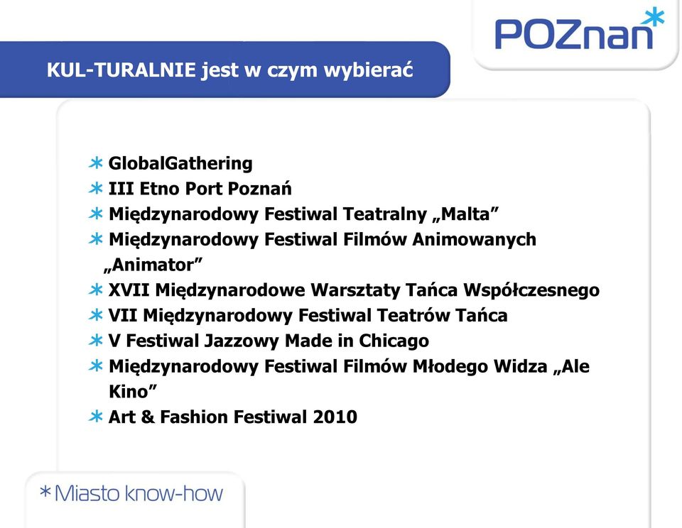 Międzynarodowe Warsztaty Tańca Współczesnego VII Międzynarodowy Festiwal Teatrów Tańca V