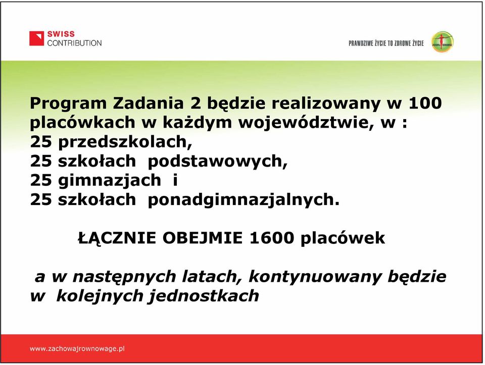 gimnazjach i 25 szkołach ponadgimnazjalnych.