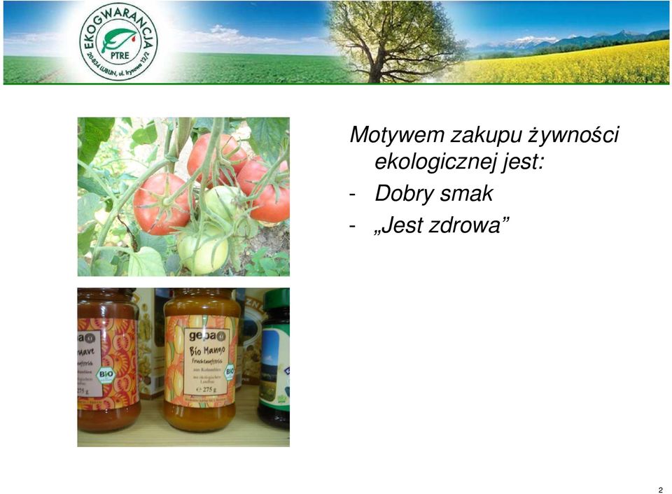 ekologicznej