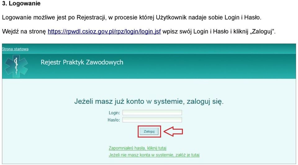 Wejdź na stronę https://rpwdl.csioz.gov.