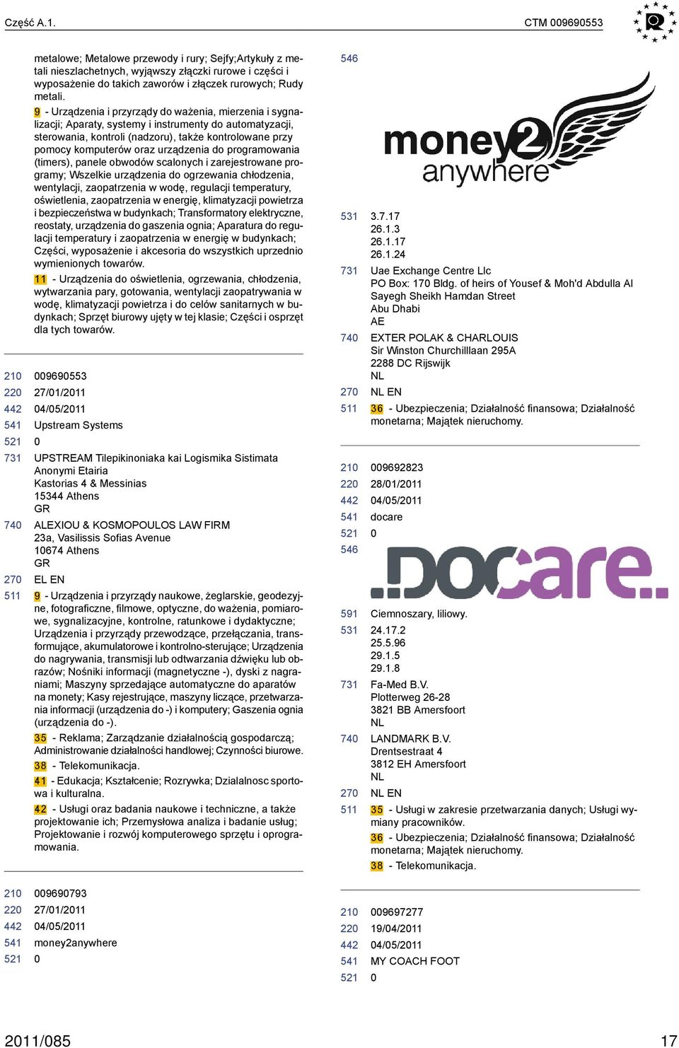 urządzenia do programowania (timers), panele obwodów scalonych i zarejestrowane programy; Wszelkie urządzenia do ogrzewania chłodzenia, wentylacji, zaopatrzenia w wodę, regulacji temperatury,