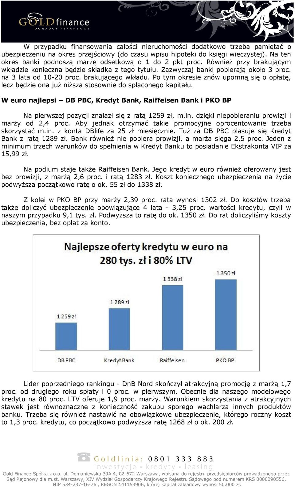 brakującego wkładu. Po tym okresie znów upomną się o opłatę, lecz będzie ona już niższa stosownie do spłaconego kapitału.