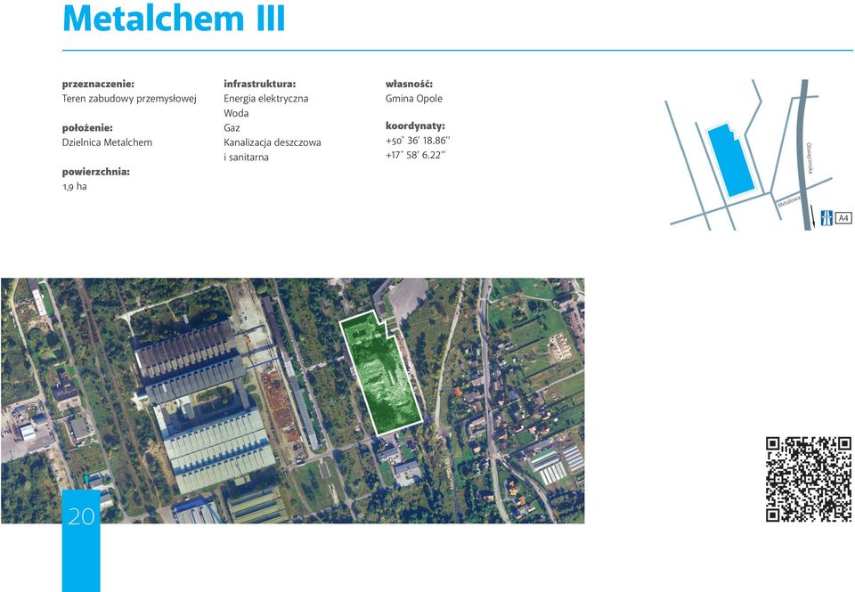 Dzielnica Metalchem 1,9 ha