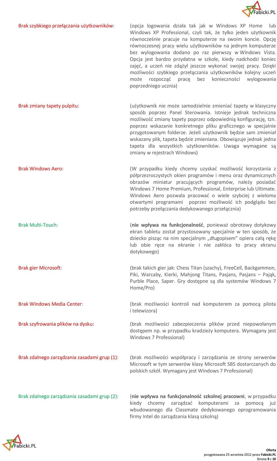 Opcja jest bardzo przydatna w szkole, kiedy nadchodzi koniec zajęć, a uczeń nie zdążył jeszcze wykonać swojej pracy.