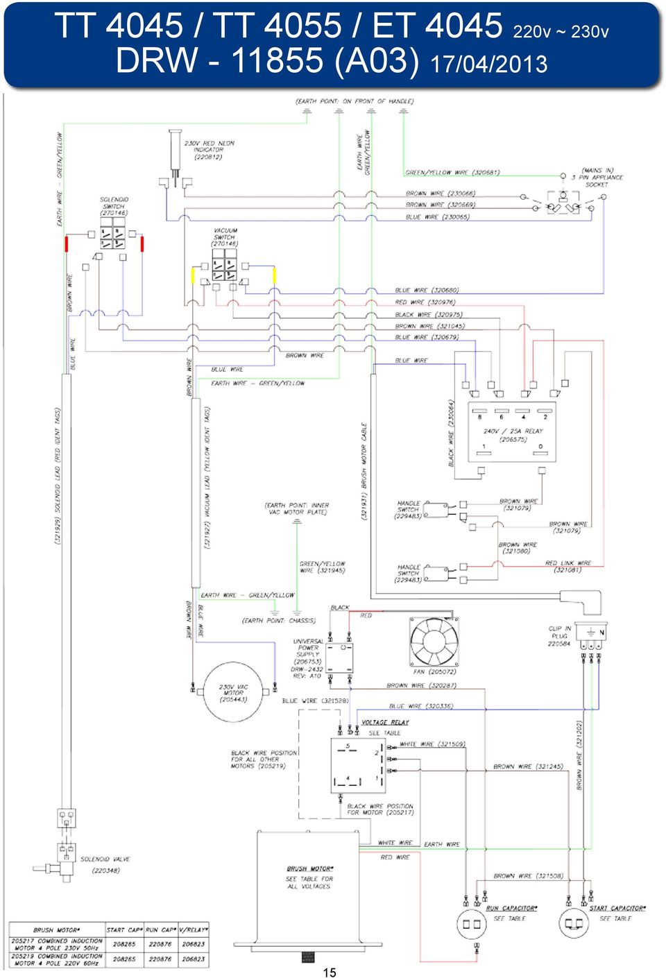 230v DRW - 11855