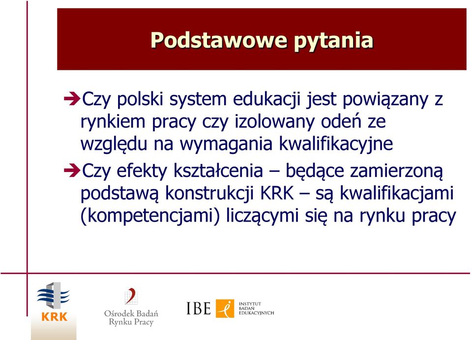 kwalifikacyjne Czy efekty kształcenia będące zamierzoną podstawą