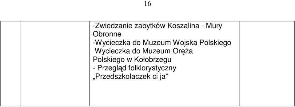 Wycieczka do Muzeum OręŜa Polskiego w