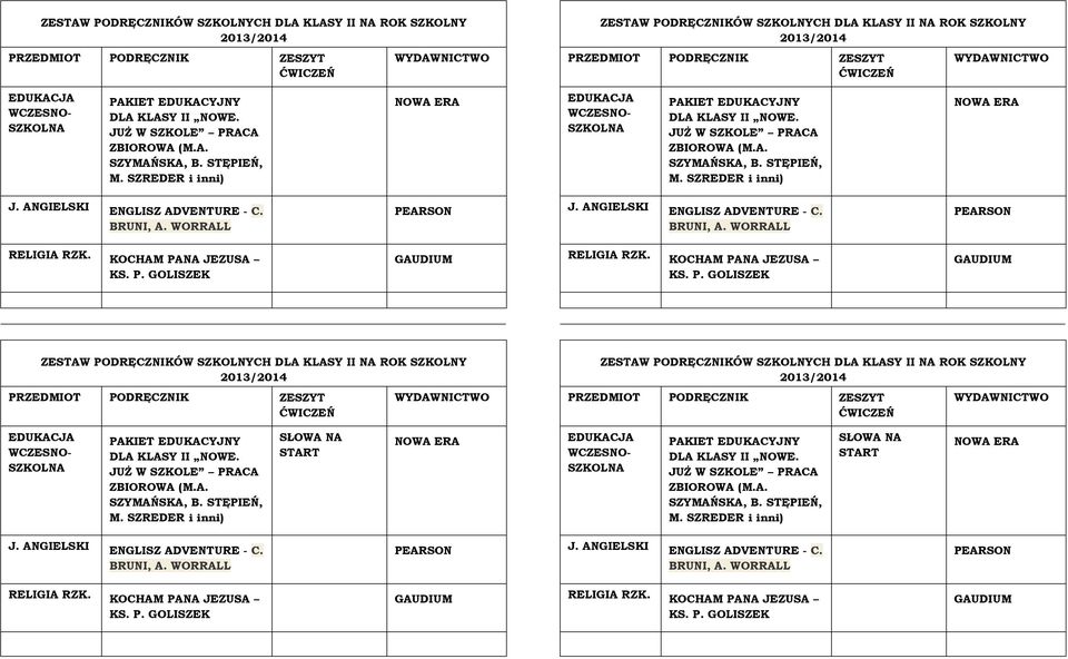 SŁOWA NA START DLA KLASY II NOWE. SŁOWA NA START KOCHAM PANA JEZUSA KOCHAM PANA JEZUSA