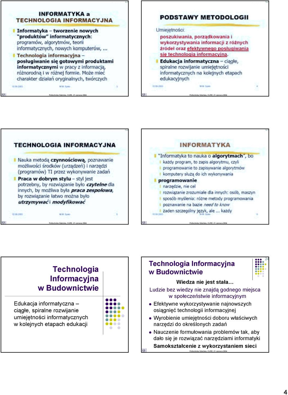 informacyjnym! Efektywne wykorzystywanie najnowszych osiągnięć technologii informacyjnej!