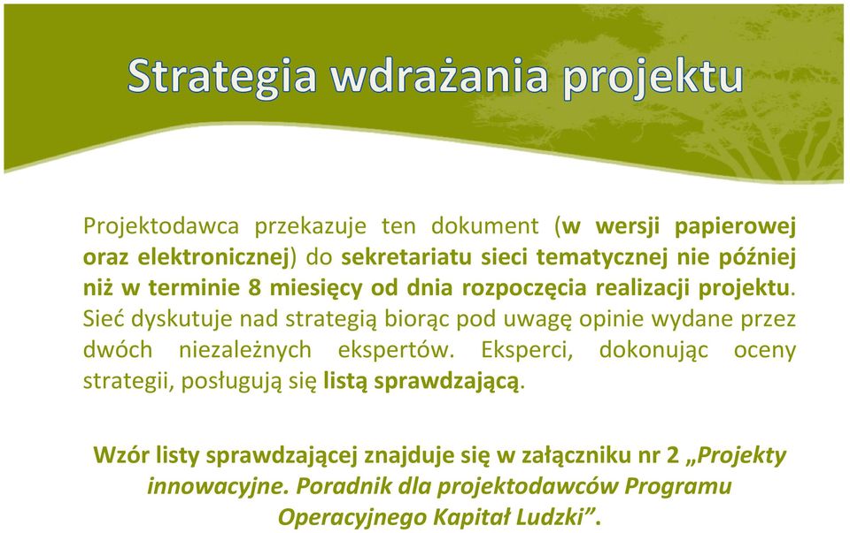 Siećdyskutuje nad strategiąbiorąc pod uwagęopinie wydane przez dwóch niezależnych ekspertów.