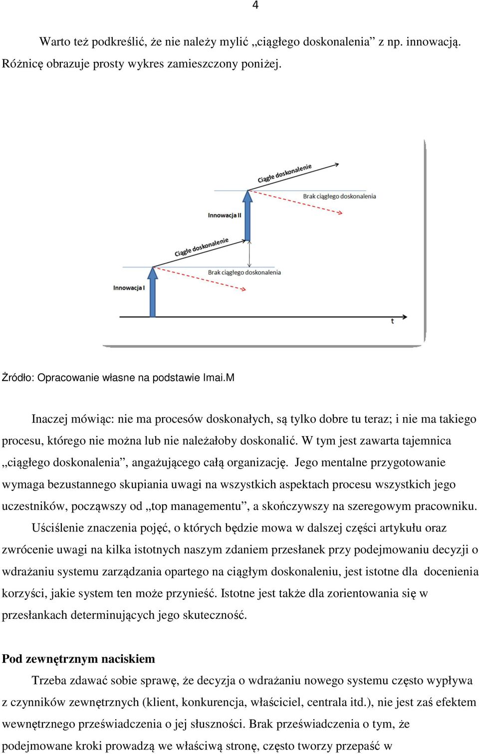 W tym jest zawarta tajemnica ciągłego doskonalenia, angażującego całą organizację.