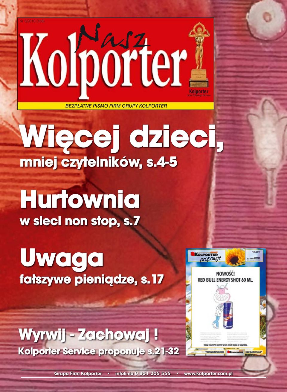 4-5 Hurtownia w sieci non stop, s.7 Uwaga fa³szywe pieni¹dze, s.