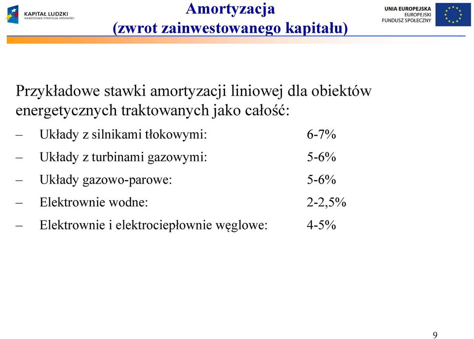 silnikami tłokowymi: 6-7% Układy z turbinami gazowymi: 5-6% Układy