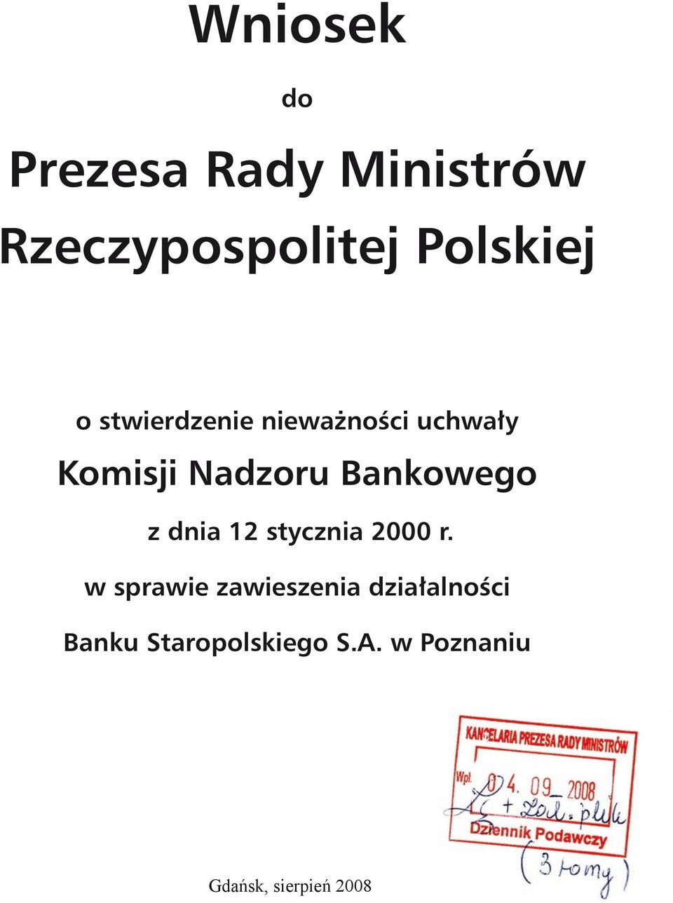 z dnia 12 stycznia 2000 r.