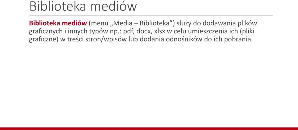 : pdf, docx, xlsx w celu umieszczenia ich (pliki graficzne)