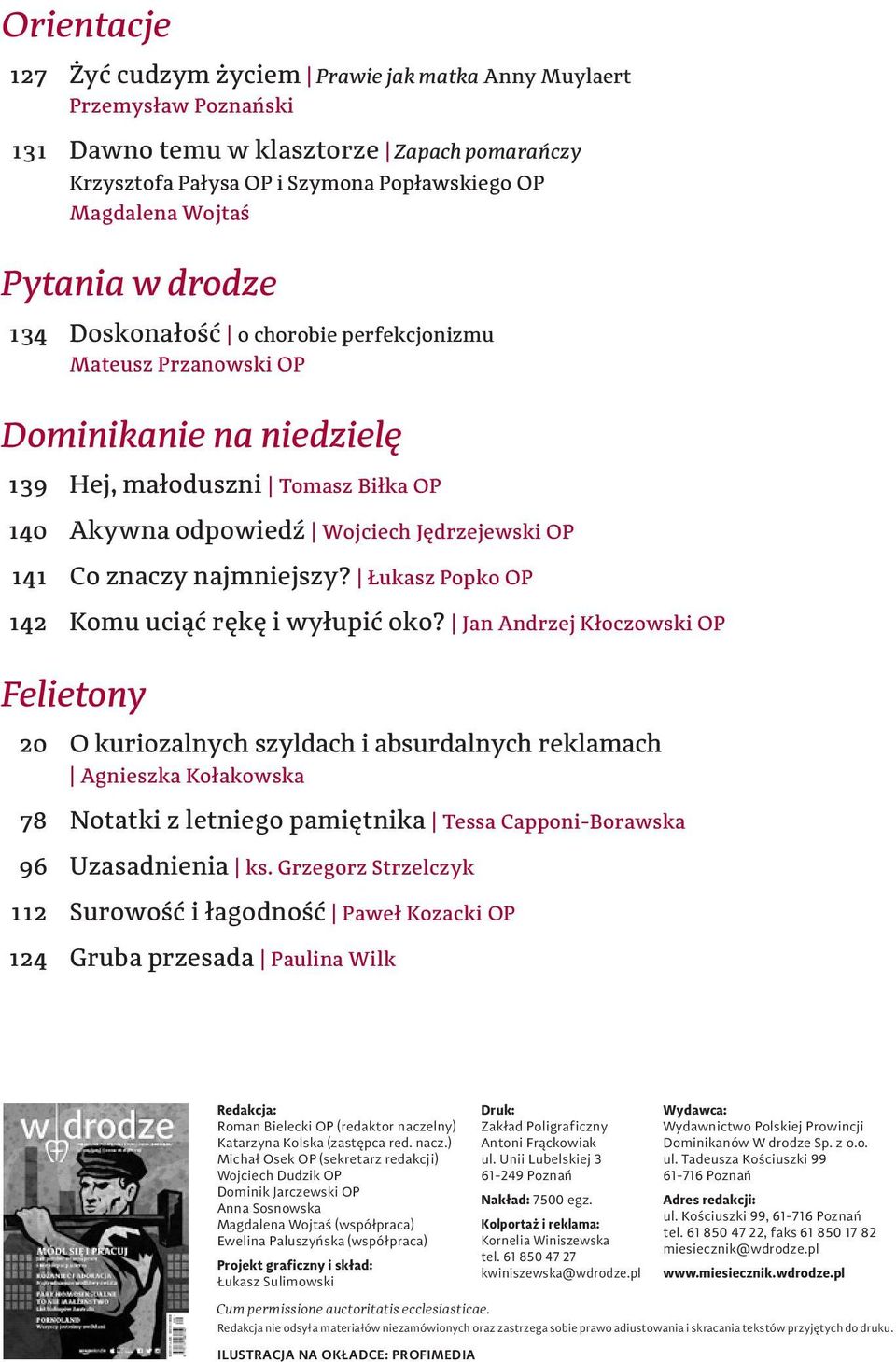 znaczy najmniejszy? Łukasz Popko OP 142 Komu uciąć rękę i wyłupić oko?